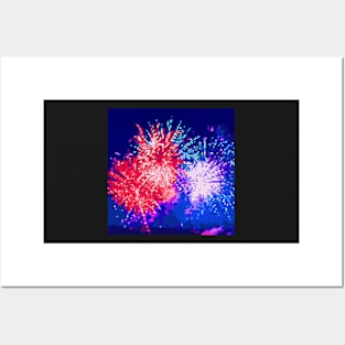 Pixel Firework No.64 Posters and Art